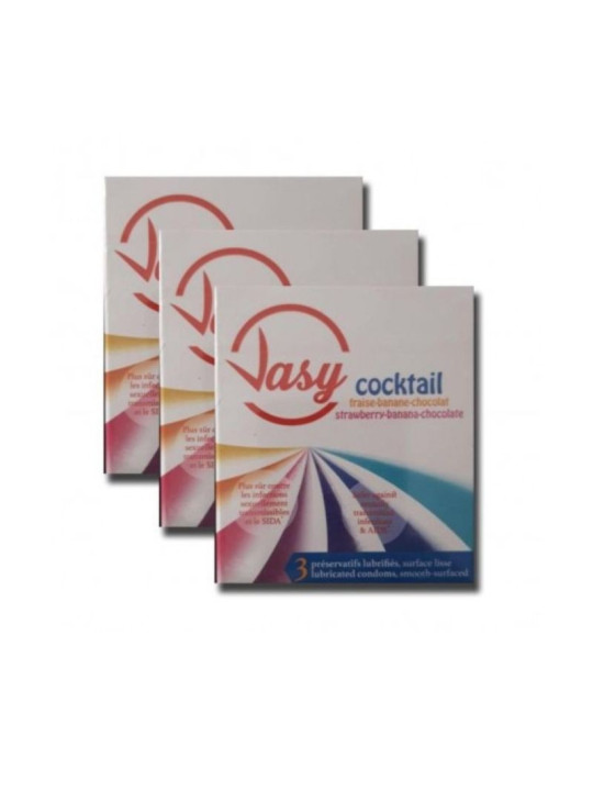 PRESERVATIF VASY COKTAIL BT/3