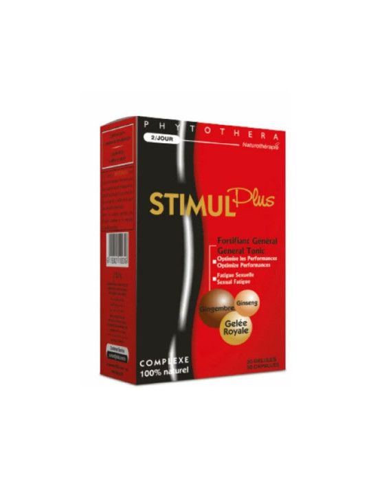 PHYTOTHERA STIMUL PLUS - 30 GELULES