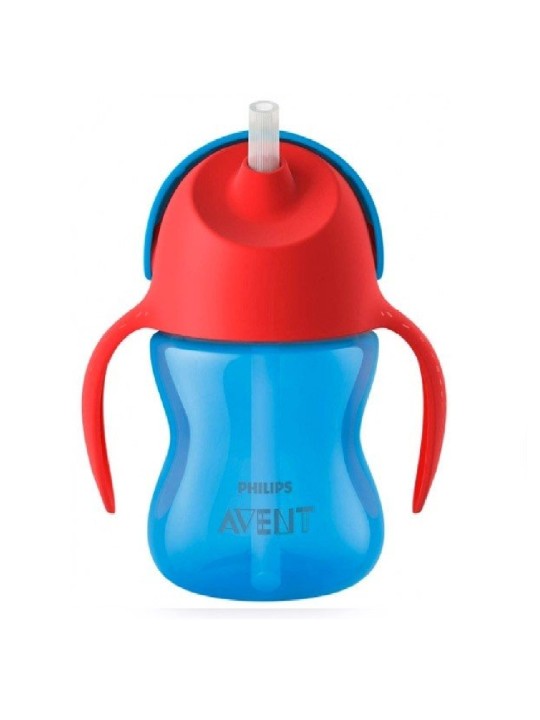 AVENT tasse avec  paille garcon 200ml 9 m+ scf.796/01