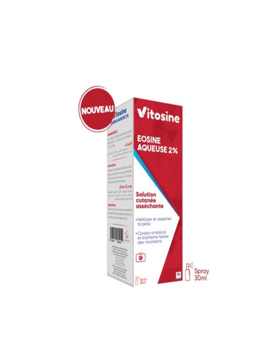 VITAL vitosine eosin aqueuse 2% 30ml
