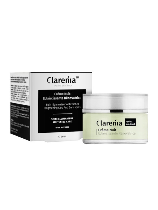 CLARENIA CREME DE NUIT ECLAIRCISSANTE RENOVATRICES 50 ML