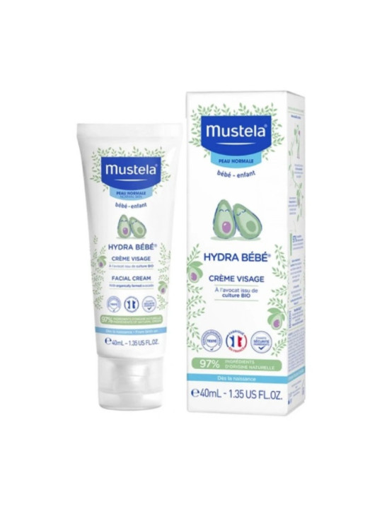 MUSTELA HYDRA BÉBÉ CRÈME VISAGE 40 ML
