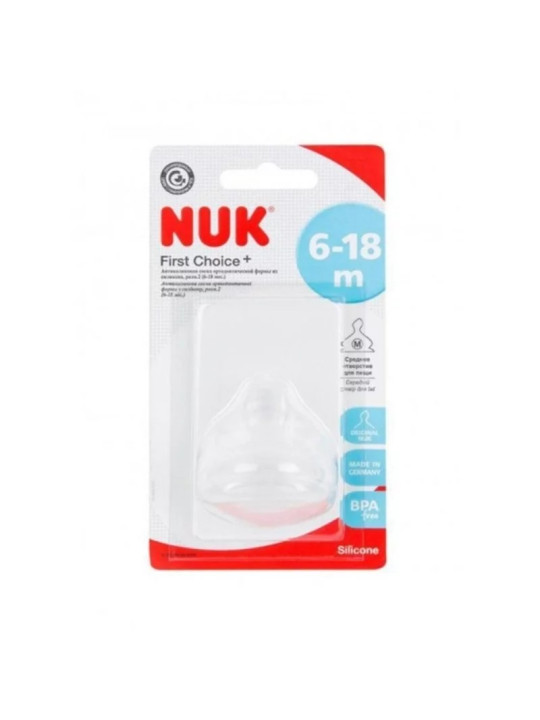 NUK TETINE FIRST CHOICE+  6-18 mois