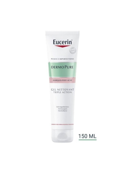 EUCERIN DERMOPURE GEL NETTOYANT TRIPLE ACTION 150ML