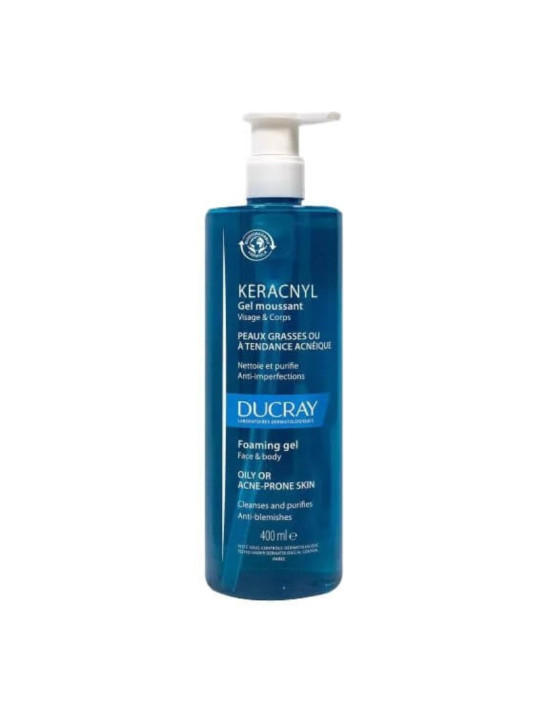 DUCRAY KERACNYL GEL MOUSSANT 400ML