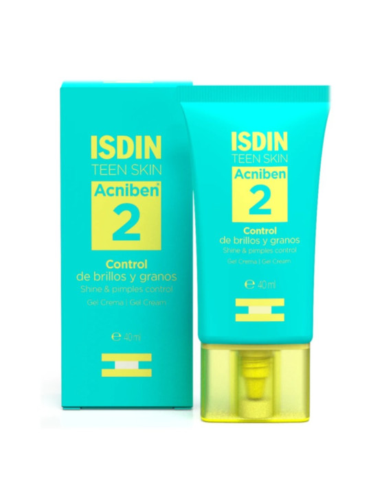 ISDIN Acniben 2 Contrôle Brillance et Boutons 40ml