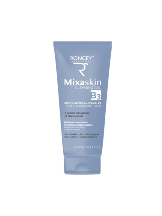 RONCEY MIXASKIN GEL NETTOYANT POUR PEAU MIXTE 200ML