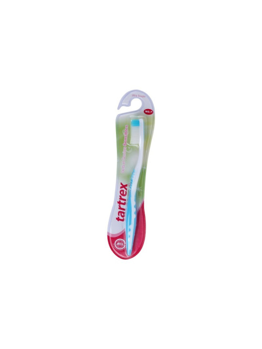 TARTREX BROSSE A DENTS ULTRA SOUPLE COULEUR ROSE/BLEU
