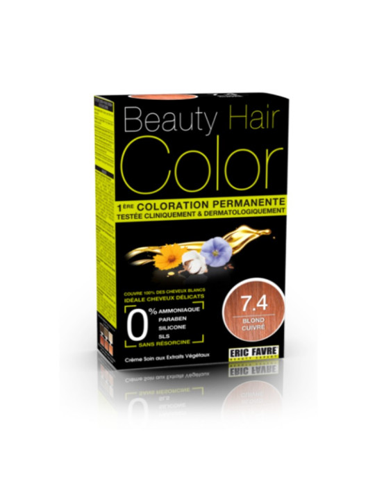 BEAUTY HAIR COLOR BLOND CUIVRE 7.4