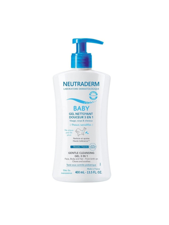 NEUTRADERM Gel nettoyant douceur 3EN1 400 ML