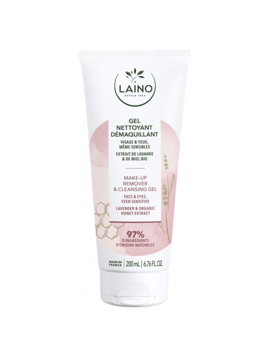 LAINO GEL NETTOYANT MOUSSANT 200ML