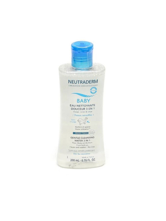 NEUTRADERM BABY EAU nettoyante  DOUCEUR 3EN1 200 ML