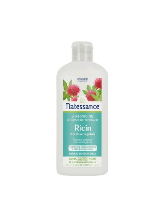 NATESSANCE SHAMPOING RICIN KERATINE 250ML