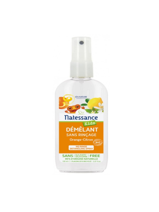 NATESSANCE SPRAY DEMELANT KIDS SANS RINCAGE 150ML