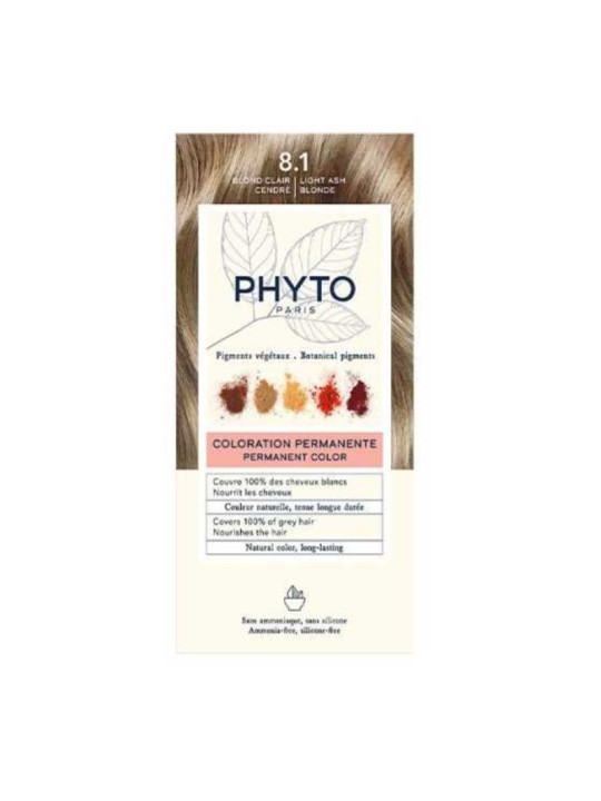 PHYTO COLOR 8.1 BLOND CLAIR CENDRE