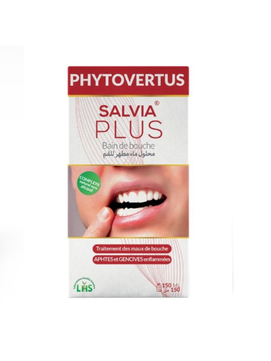 PHYTOVERTUS SALVIA PLUS BAIN DE BOUCHE 150ML