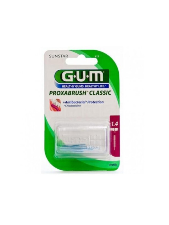 GUM brossettes fine cylindrique 612    b/8