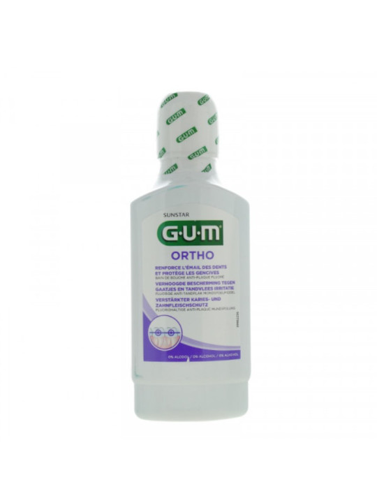 GUM  Bain de Bouche ORTHO 300ML / 3090