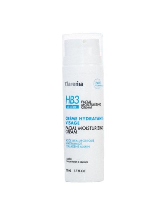 CLARENIA HB3 CREME HYDRATANTE VISAGE LEGERE 50ML