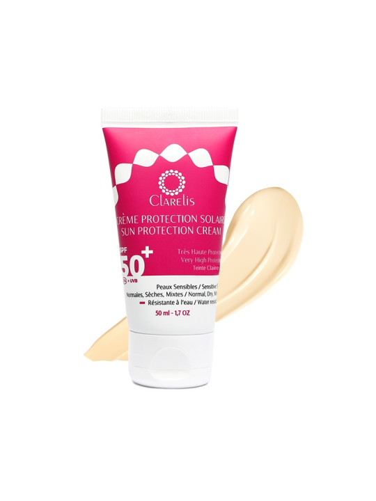 CLARELIS CRÈME  PROTECTION SOLAIRE TEINTEE SPF 50+ 50ML
