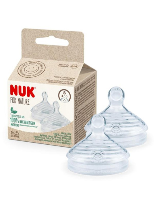 NUK Tétines X 2 NATURE SENS S / 10124025