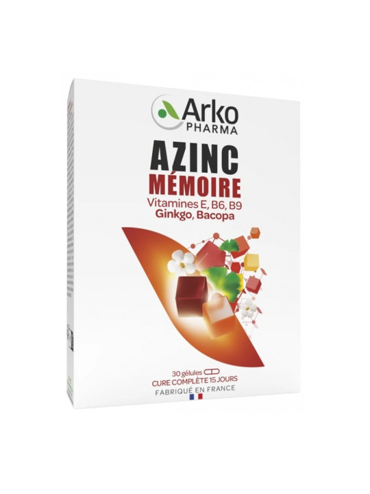 ARKOPHARMA AZINC MEMOIRE 30 GELULES